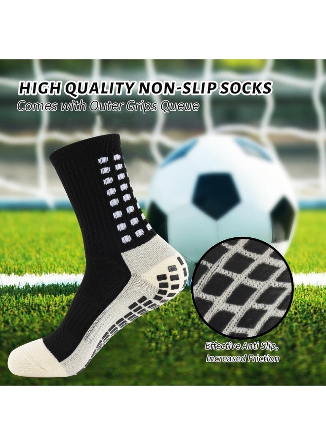 infino 4-Piece Soccer Assortment Set, 1pair Football Socks with Shin Guard, long stockings, leg guards, sports straps - Image 2